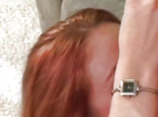 The young redheaded slut loves sex and loves anal