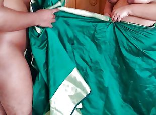 Green Saree Hot College Teacher want to Fucked Her 18y old Student ...