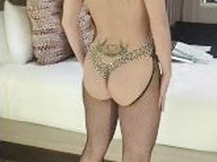 Small tit milf ???? Ginger ???? shows off her ass tits and her new outfit
