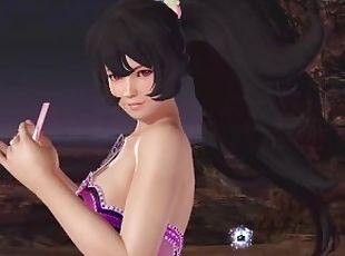 Dead or Alive Xtreme Venus Vacation Ayane Valentine's Day Pose Card...