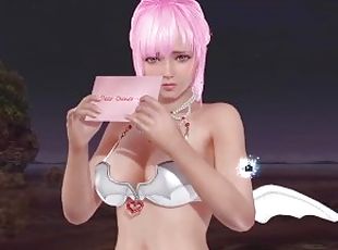 Dead or Alive Xtreme Venus Vacation Fiona Valentine's Day Pose Card...