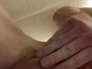 banyo-yapma, mastürbasyon-masturbation, amatör, kocaman-yarak, bakış-açısı, meni, duş, tek-kişilik, yarak