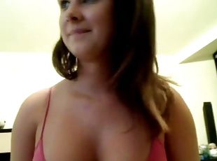 Innocent-looking chatroom hottie has all the right stuff and loves to show it off.