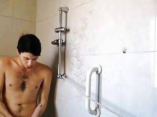 bagno, eruzioni-di-sperma, serie, gangbang, italiani, doccia