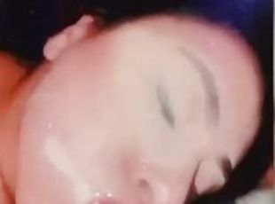 SLUT LATINA GETS FACIAL AFTER FIRST DATE BBW BBC