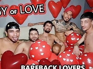 ORGY OF LOVE - BAREBACK LOVERS!!! BY LEO BULGARI, PABLO BRAVO, MARC...
