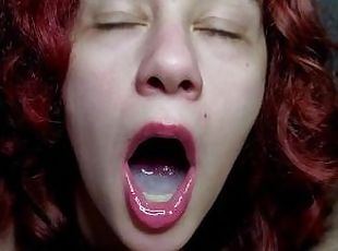 My roommate gives me a welcome blowjob and I cum in her mouth as a ...