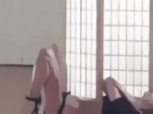 masturbation, amateur, danse, solo