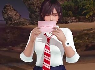 Dead or Alive Xtreme Venus Vacation Nagisa Valentine's Day Pose Car...