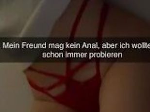 German Teen cheats on boyfriend with Anal on Snapchat