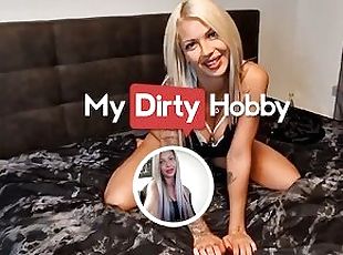 MyDirtyHobby - Stunning Beauty Lina_Lexx Gets Stuffed In Both Tight Holes For The First Time