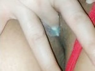 asiatique, masturbation, amateur, babes, ejaculation-interne, doigtage, point-de-vue, solo, philippine, string