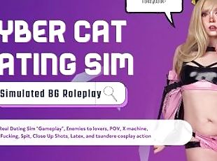 Cybercat Dating Simulator : Win the Heart of the Tsundere Cutie and Fuck your bully.