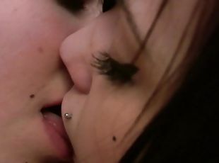 Watch these super hot Alternative lesbians rub on and lick away at ...