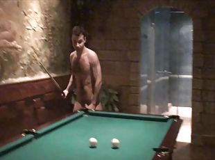 Sexy Brunette is back for Pool Table Fuck