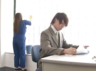 آسيوية, مكتب-office, هواة, قذف-على-الجسم, يابانية, متعة-باليد, الجنس-باللابس
