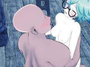 spruzzi-di-sperma, anime, manga, 3d