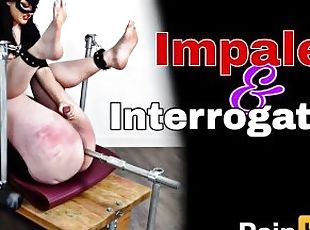 Femdom Bondage Bench Torture Flogging Asshook Metal Dildo Furniture...