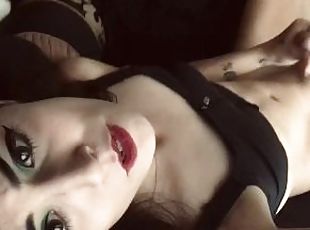 Trans Girl @ialmalt Amateur Solo Masturbation