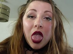 Fat bdsm slut gagging