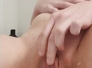 bad, klitta, masturbation, orgasm, fitta-pussy, amatör, tonåring, fingerknull, tight, fetisch