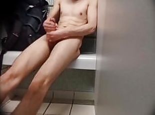 masturbation, public, amateur, gay, secousses, collège, attrapée, solo, minet