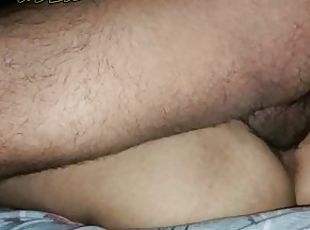 Homemade Quickie Sex With my Fubu after taking a bath(creampie)-Eco...