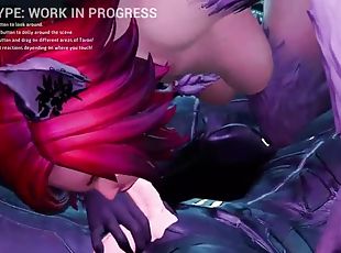 Subverse - Taron update part 1 - v0.4 update - hentai game - gamepl...