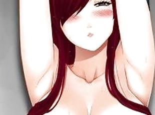 Fairy Tail Hentai  Erza a putinha gostosa sendo fudida em portugues