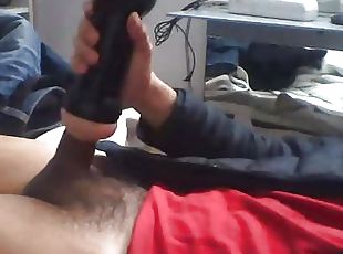 masturbation, maigre, amateur, jouet, gay, ejaculation-interne, jeune-18, webcam, solo, lait