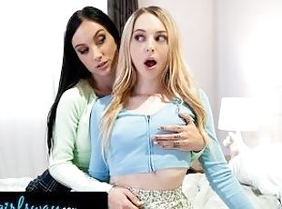 GIRLSWAY - I Massaged My Bestie's Hot Stepsister Lily Larimar, It E...