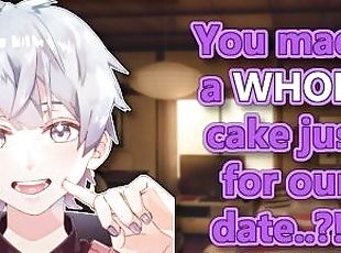 First Date with your Wholesome Crush????(ASMR)(Friends to Lovers)(Wholesome)(Casual)(You made a cake!)