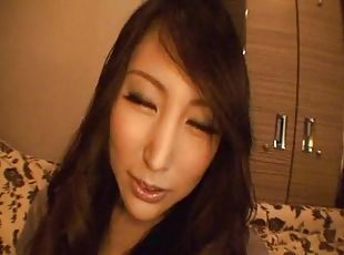 asiatisk, pussy, hardcore, japansk, par, undertøy, nydelig, hore-whore