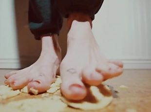 amaterski, noge, umazano, pov, fetiš, solo, velikan, prsti
