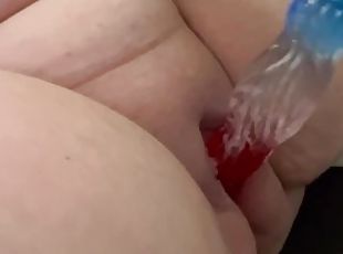 masturbation, chatte-pussy, amateur, jouet, belle-femme-ronde, horny, gode, solo