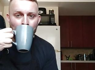 FPOV Barista Cums In Your Coffee - Solo Male Roleplay, Spitting, Di...