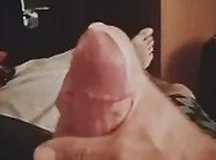 Solo masturbation HUGE load of cum