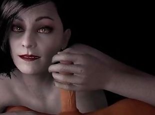 Alcina Dimitrescu gives a handjob in POV  Resident Evil Village 3D Porn Prody