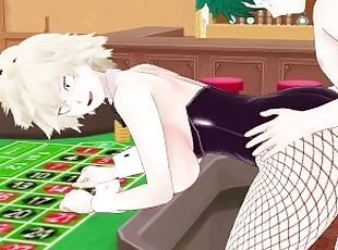 Mitsuki Bakugo and Izuku Midoriya have intense sex in a casino. - M...