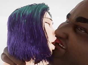 Realistic 3D sex game in the wild with 18 busty women