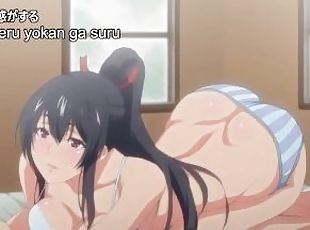 arsch, groß-titten, doggy, muschi, blasen, beule-schuss, creampie, gesichts, anime, hentai