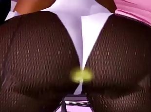 gros-nichons, chatte-pussy, hentai, 3d, humide