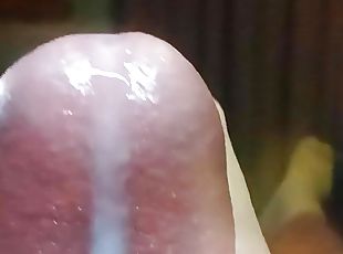 Slow motion close up of my cumming dick! Imagine sitting on my face...