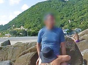 levrette, public, amateur, anal, fellation, ejaculation-sur-le-corps, énorme-bite, milf, maison, plage