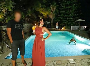 Kinky cumshot party in the Porno Villa! My asshole is for everyone!...