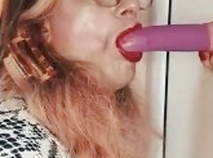 Sissy Training BlowJob Training Amateur Crossdresser Trainig DeepTh...