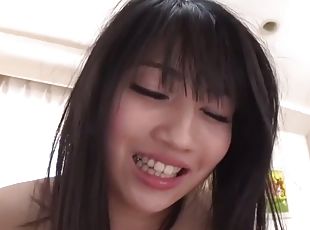 Lovely asian reo saionji pisses herself before sex with creampie en...