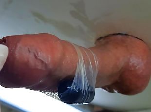 The guy TimonRDD cums powerfully without the help of hands from a small vibrator