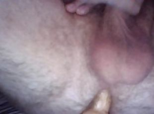 masturbacja, amatorskie, anal, dildo, solo