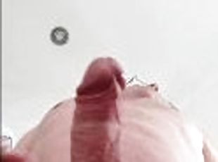 grosse, masturbation, amateur, ejaculation-sur-le-corps, belle-femme-ronde, secousses, solo